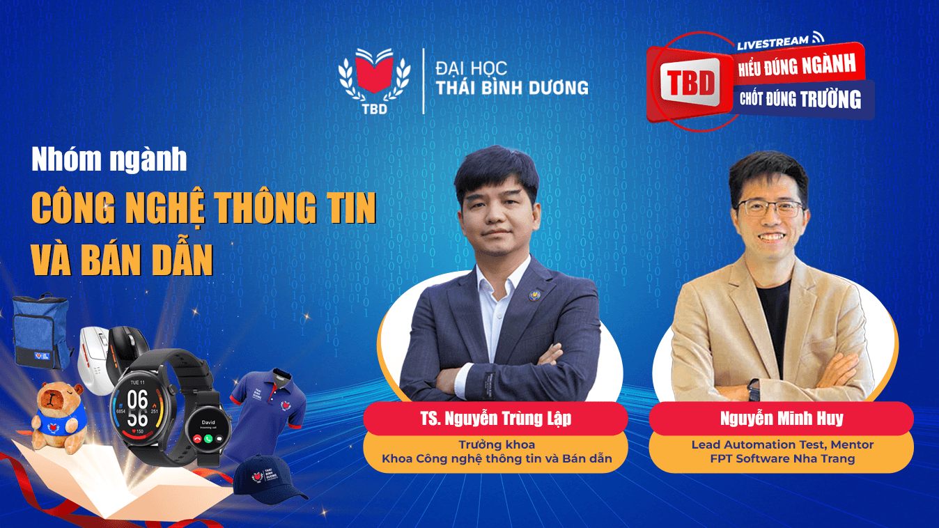 Livestream “Hiểu đúng ngành – Chốt đúng trường” số 03: Nhóm ngành Công nghệ thông tin và Bán dẫn