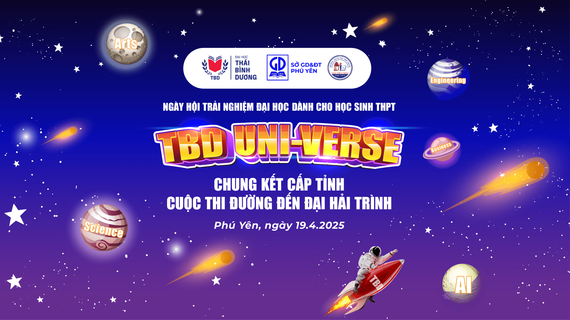 Ngày hội trải nghiệm đại học “TBD UNI-VERSE” dành cho học sinh THPT tỉnh Phú Yên