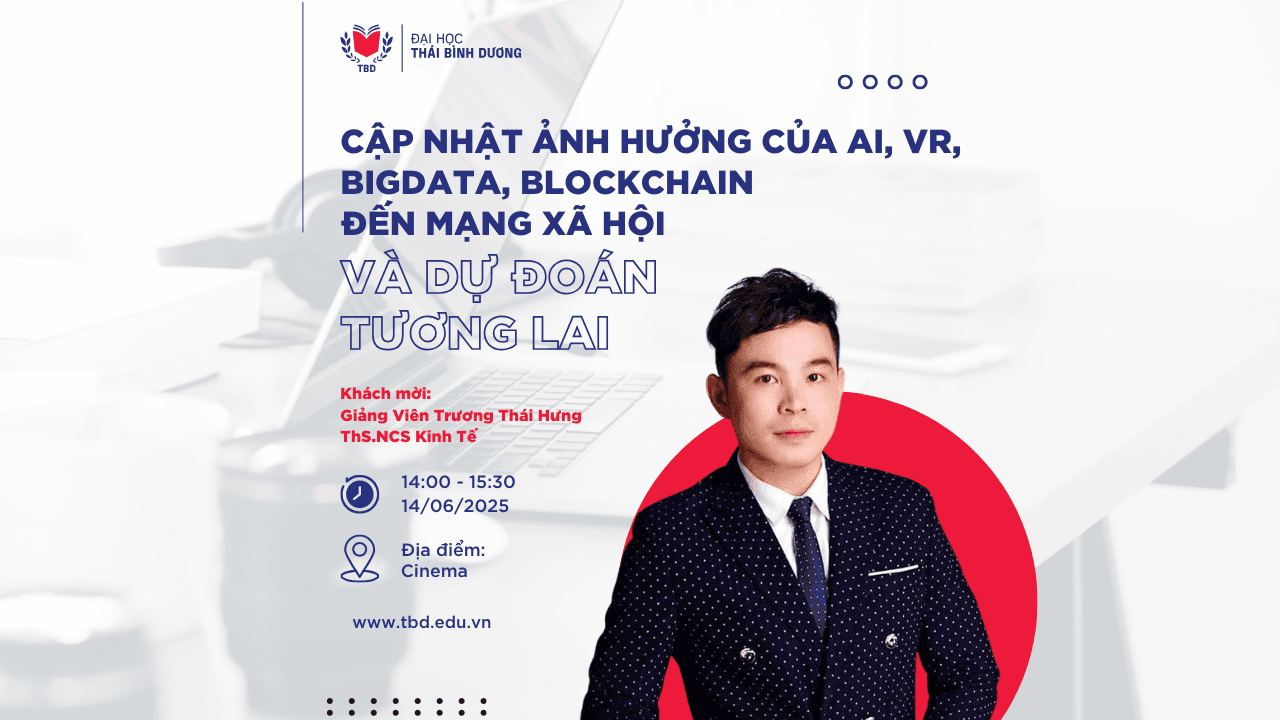 Workshop “Cập nhật ảnh hưởng của AI, VR, BigData, Blockchain đến Mạng xã hội và dự đoán tương lai”