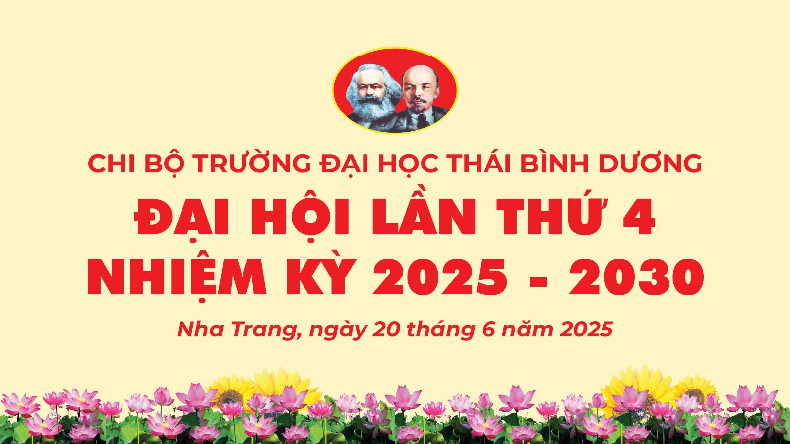 Đại hội Chi bộ Trường Đại học Thái Bình Dương lần thứ IV nhiệm kỳ 2025 – 2030