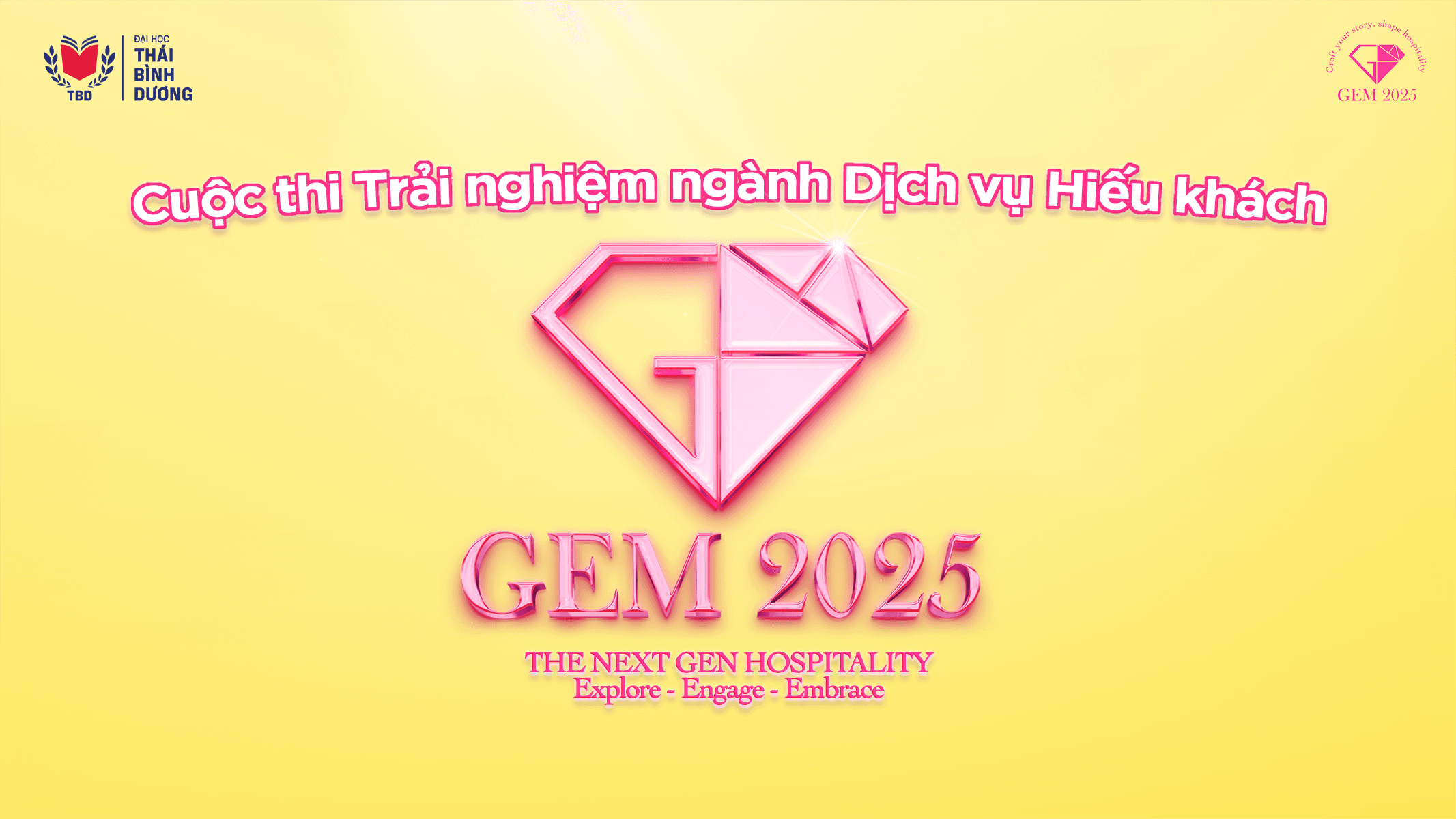 GEM 2025 – Cuộc thi Trải nghiệm ngành Dịch vụ Hiếu khách