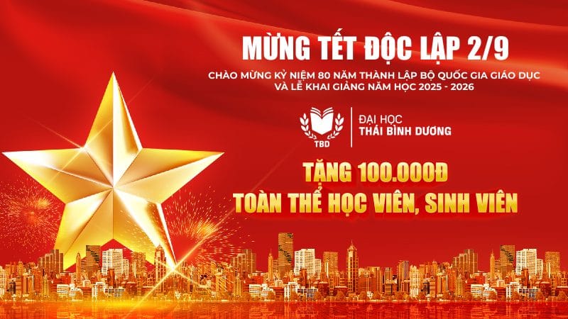 Trường Đại học Thái Bình Dương tặng 100.000 đồng cho toàn thể Sinh viên  