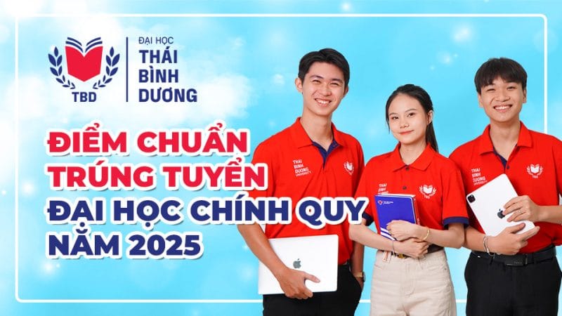 Thông báo điểm trúng tuyển trình độ đại học hình thức chính quy đợt 1 năm học 2025 - 2026