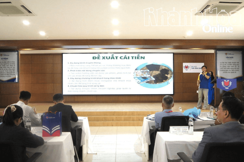 Chung kết cuộc thi Tìm kiếm tài năng kinh doanh Trường Đại học Thái Bình Dương