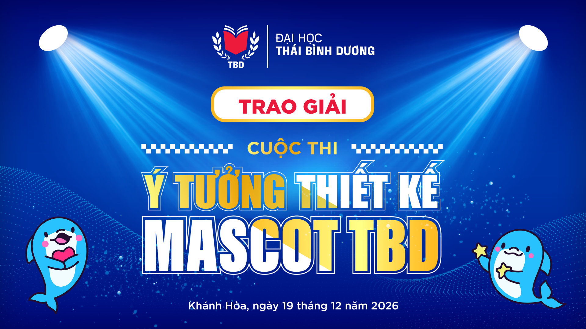 Trao giải cuộc thi “Ý tưởng thiết kế linh vật (mascot) TBD”