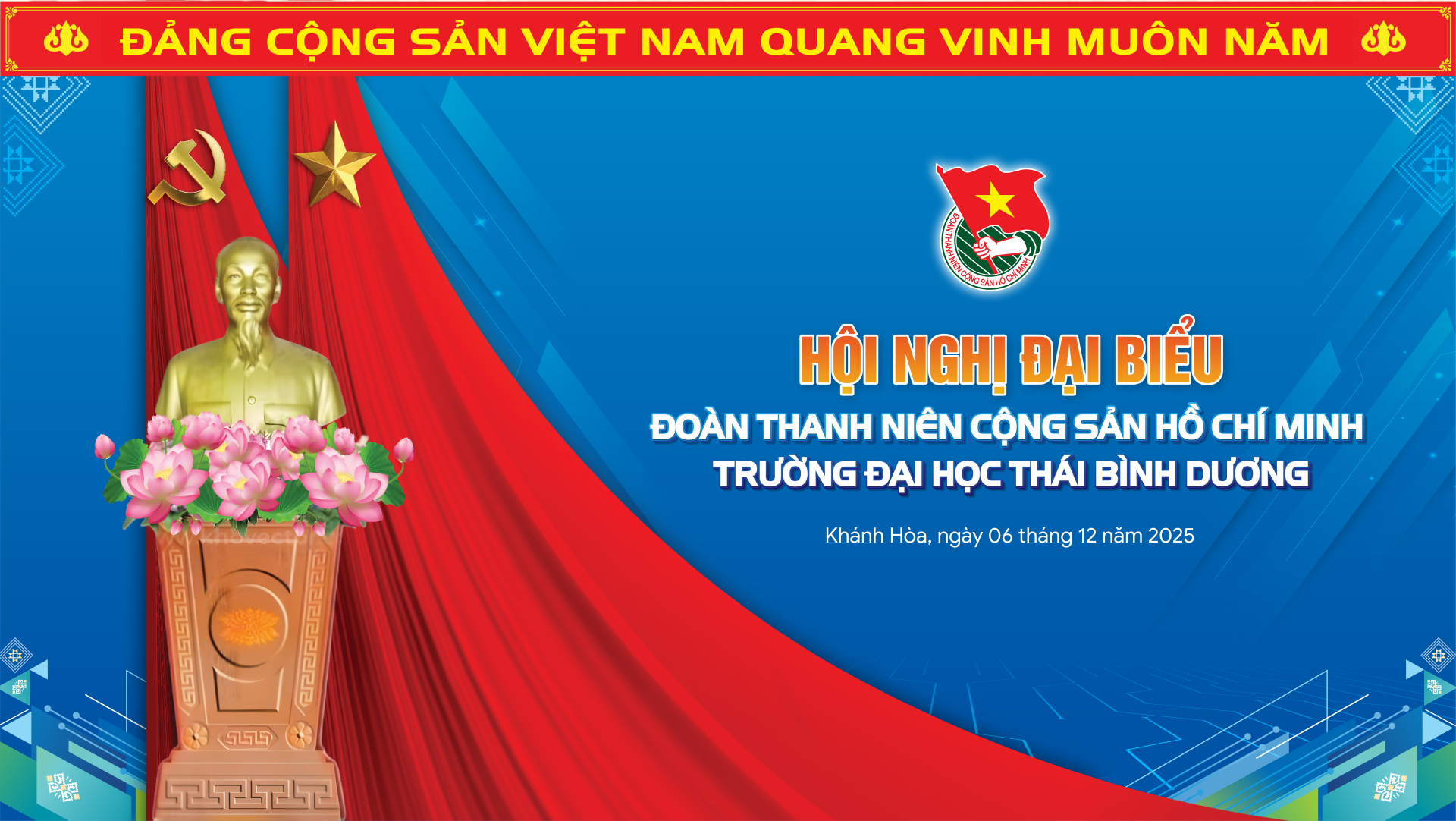 Hội nghị Đại biểu Đoàn TNCS Hồ Chí Minh Trường Đại học Thái Bình Dương lần thứ I, nhiệm kỳ 2025 – 2030