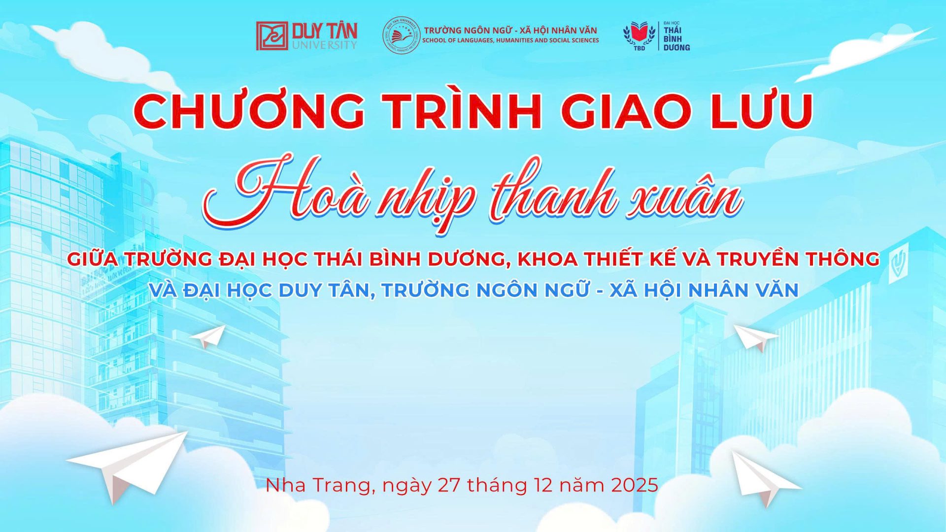 Chương trình giao lưu “Hòa nhịp thanh xuân”