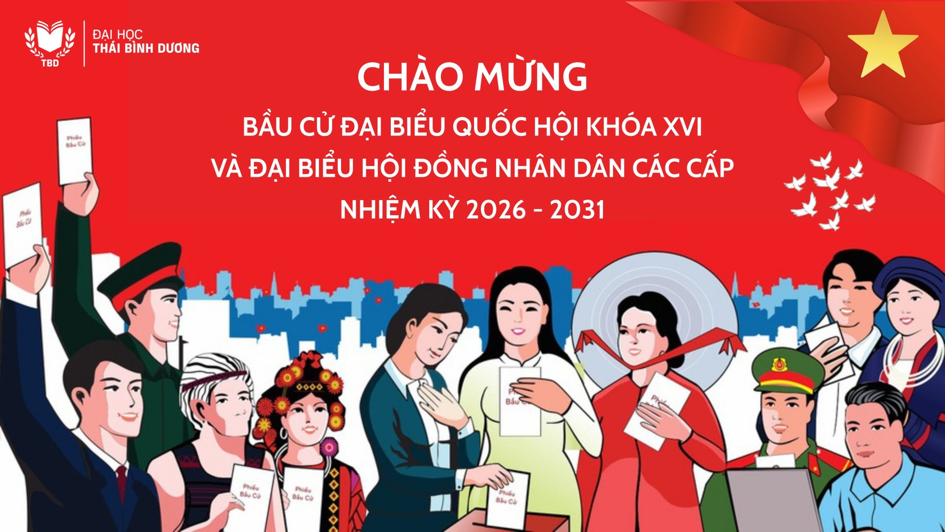 Bầu cử đại biểu Quốc hội khoá XVI và đại biểu Hội đồng nhân dân các cấp nhiệm kỳ 2026 – 2031