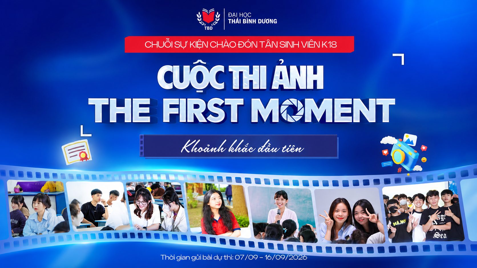 Cuộc thi ảnh “THE FIRST MOMENT – Khoảnh khắc đầu tiên” chính thức khởi động
