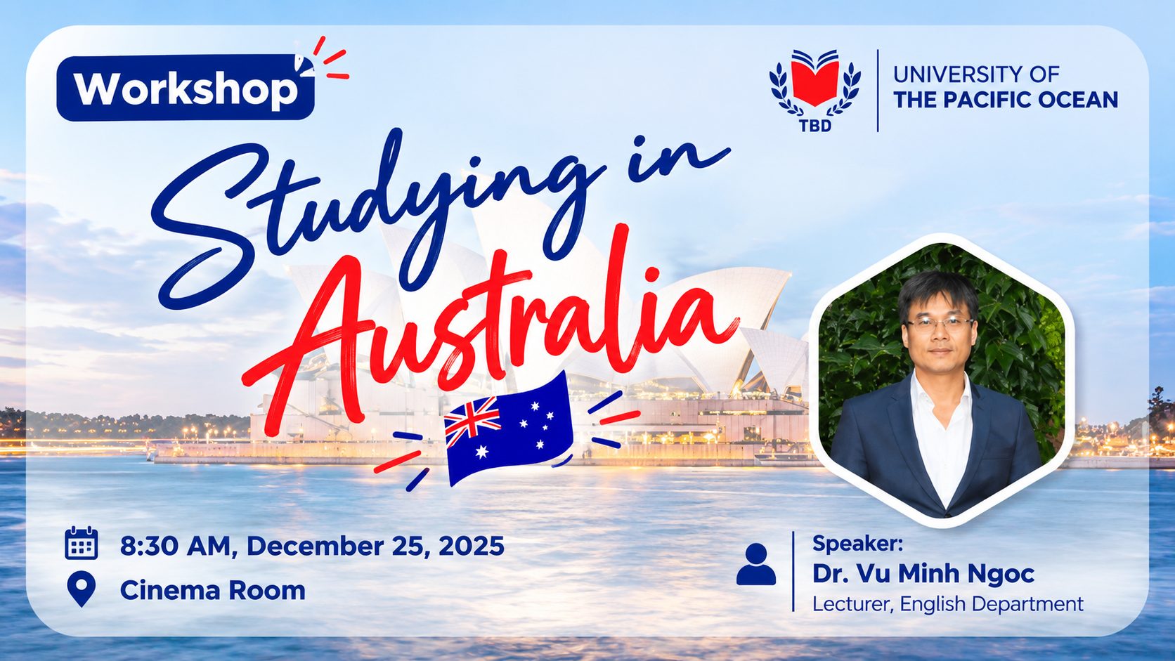Workshop “Introduction to Studying in Australia”