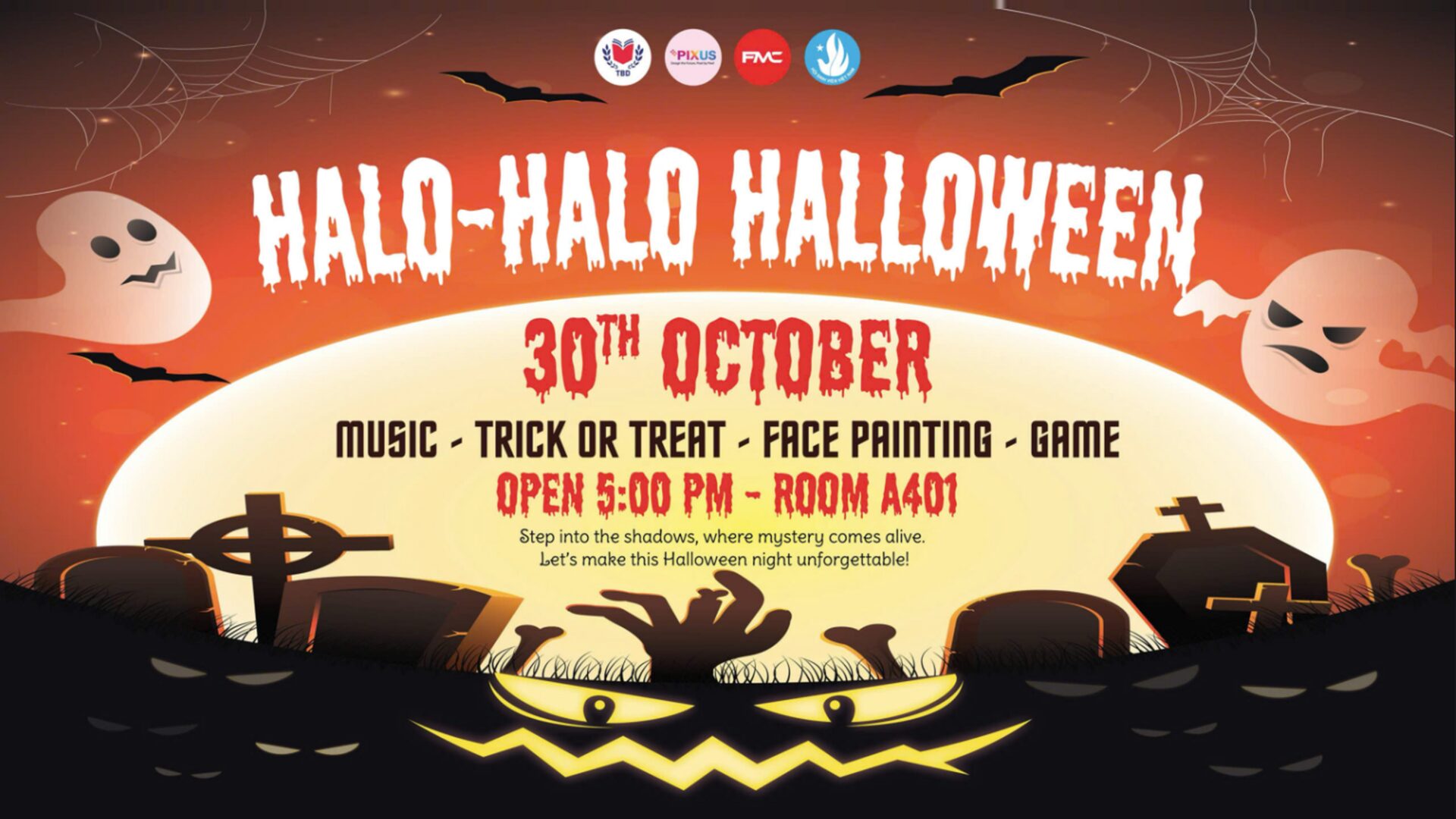 Halo-Halo Halloween – Khám phá không gian lễ hội Halloween